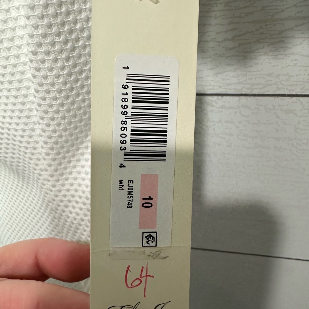 NWT Eliza J White Dress Size 10 - Picture 3 of 13
